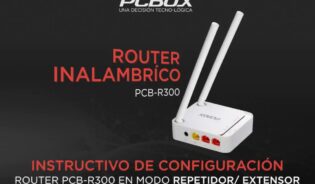 Cómo configurar un router pcbox Cómo repetidor