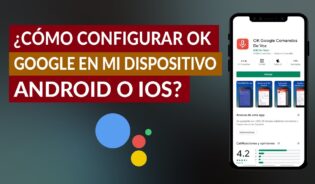 Configurar dispositivo en Ok Google