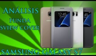 Configurar s view cover en Samsung S7 Edge