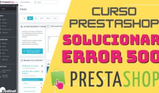 Solución error configurar información tienda Prestashop