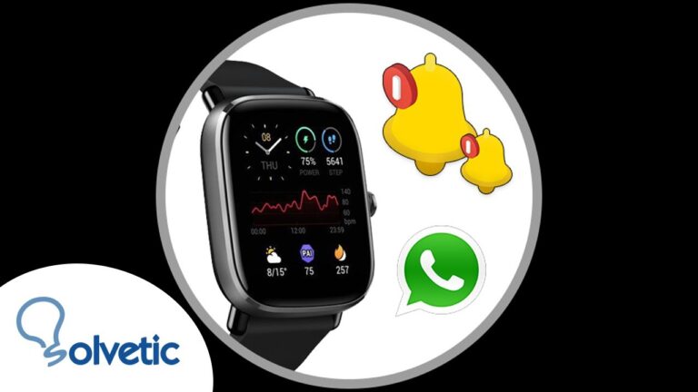 Amazfit Gts 2 Mini Whatsapp Benachrichtigung Configuración de WhatsApp en Amazfit GTS 2 Mini - Mundowin