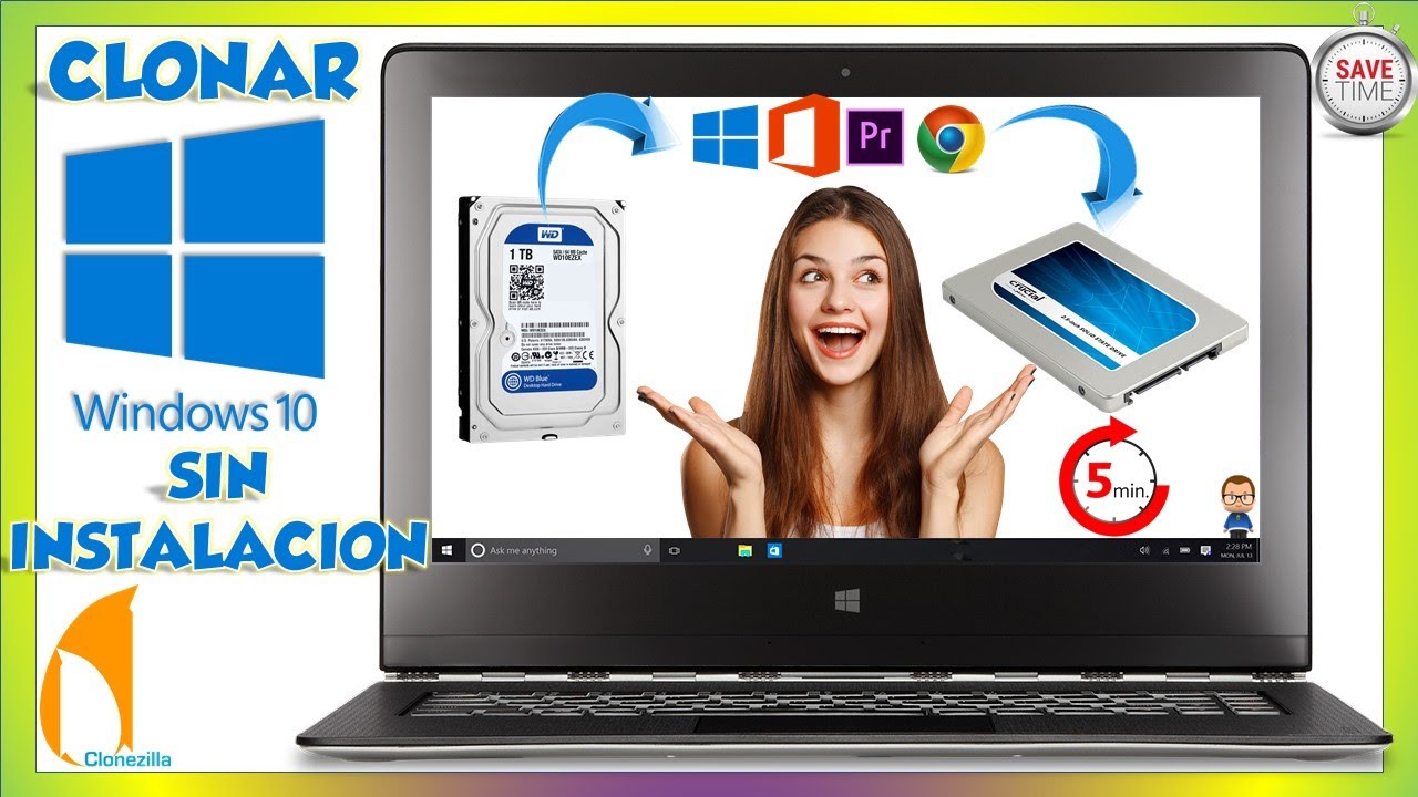 Clonar Windows 10: ¿Cómo usar Clonezilla para la Clonación?