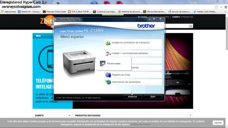 Configurar wifi en impresora Brother HL-2135W - Mundowin