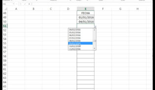 Cómo configurar la fecha en excel