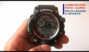 Cómo configurar un reloj x sport