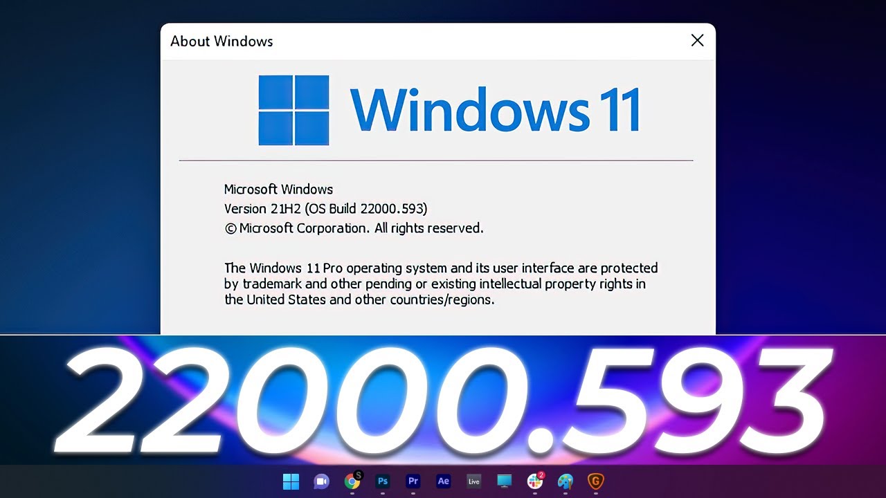Windows 11 Update KB5011563 (Build 22000.593) – Notificaciones, Correcciones de OneDrive, Correcciones de Memoria