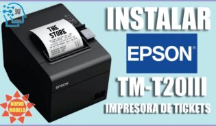 Cómo configurar impresora de tickets epson tm-t20ii
