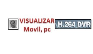 Configurar acceso remoto a h.264 network DVR