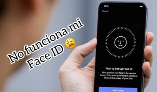 Solución rápida para configurar Face ID.