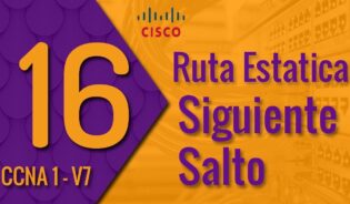 Configurar interfaz de salida en vez de IP siguiente salto.