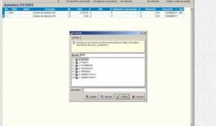 Ajuste del asiento de apertura: configuración de cuenta