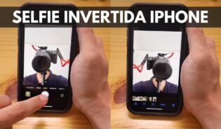 Cómo configurar a camera do iphone para nao inverter a foto
