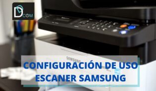 Solución rápida para configurar escáner Samsung.