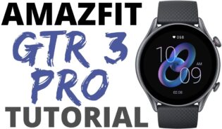Cómo configurar amazfit gtr 3 pro
