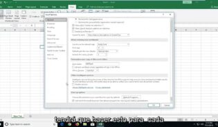 Cómo configurar autoguardado en excel 2013