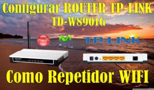 Cómo configurar modem router tp-link td-w8901g. con speedy