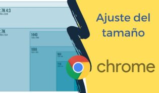 Cómo configurar el tamaño del tema de google chrome