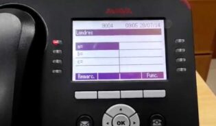 Cómo configurar un telefono avaya 9608