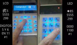 Cómo configurar la alarma de una casa pc800/860