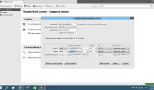 Cómo configurar una cuenta exchange en thunderbird