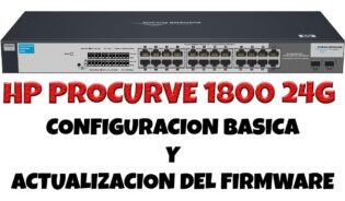 Cómo configurar switch hp 1410-24g
