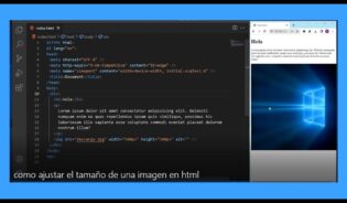 Cómo configurar el tamaño de una imagen en html