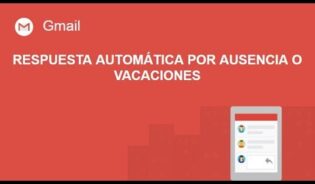 Cómo configurar fuera de oficina en gmail