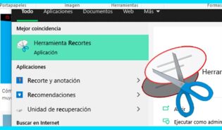 Cómo configurar recorte de pantalla windows 10