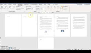Cómo configurar las secciones en word
