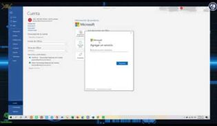 Cómo iniciar sesion para configurar office