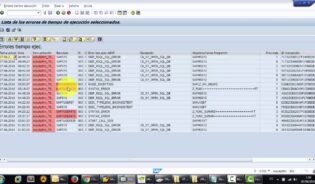 Cómo configurar mensajes de error en sap