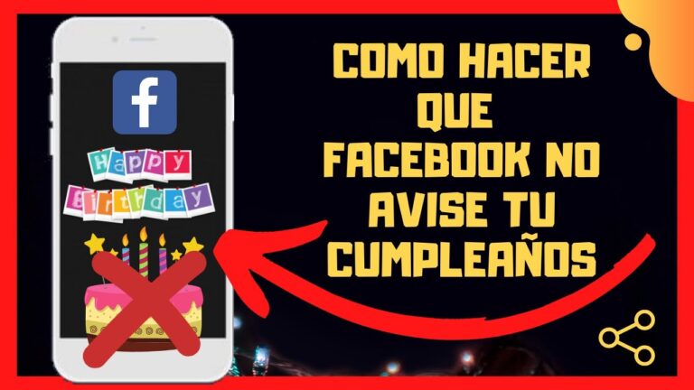 Cómo configurar facebook para que no notifique a mis amigos mi