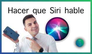 Cómo configurar siri para que hable
