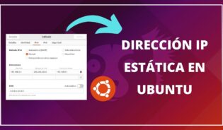 Cómo configurar ip estatica en ubuntu por terminal