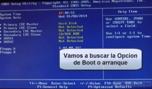 Cómo configurar las opciones de arranque en el setup