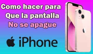 Cómo configurar el tiempo de pantalla encendida en iphone