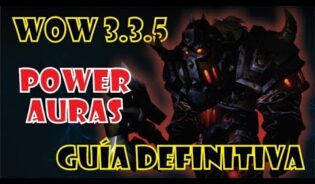 Cómo configurar power auras classic 3.3.5