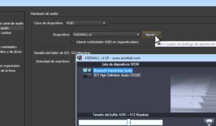 Cómo configurar asio4all en adobe audition cs6