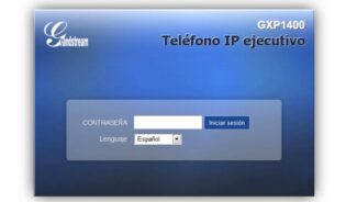 Cómo configurar un telefono grandstream gxp1400