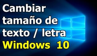 Cómo configurar el tamaño de letra de mi pc
