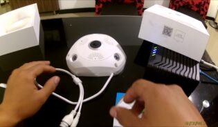 Cómo configurar la camara ip panoramica vr 360