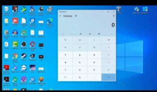 Cómo configurar el tamaño de la calculadora en windows 10