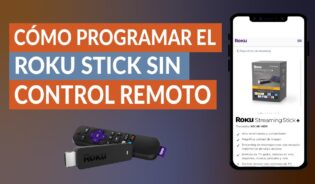 Cómo configurar roku stick sin control remoto?