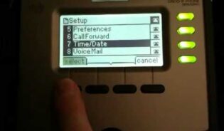 Cómo configurar fecha y hora en telefono grandstream