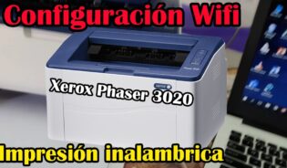 Cómo configurar impresora xerox phaser 3020