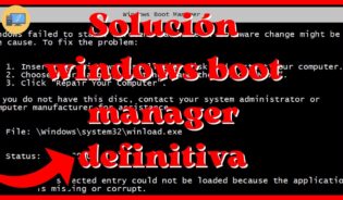 Cómo configurar el windows boot manager