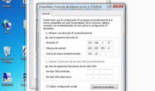 Cómo configurar una direccion ip valida windows 7