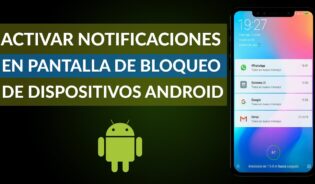 Cómo configurar notificaciones en pantalla de bloqueo android