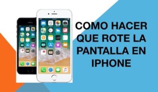 Cómo configurar la rotacion de la pantalla
