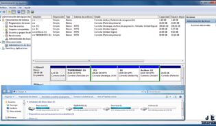 Cómo configurar particiones en windows 7